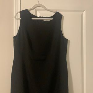 Black Kasper Office Dress